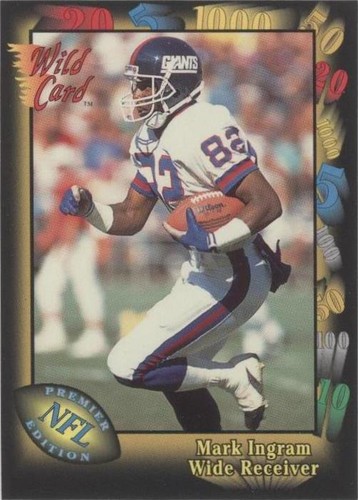 1991 Wild Card Mark Ingram #136