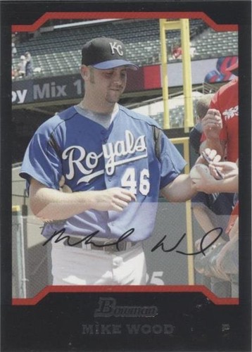 2004 Bowman Draft Picks & Prospects - Mike Wood #BDP8