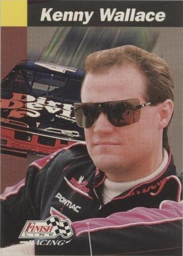 1993 Pro Set Finish Line - Kenny Wallace #154