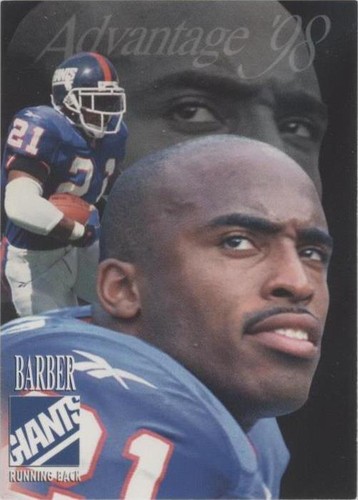 1998 Collector's Edge Advantage Tiki Barber #107