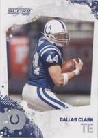2010 Score Dallas Clark #124