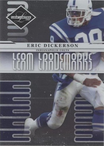 2008 Leaf Limited Eric Dickerson #T-8