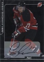 2000-01 In the Game Be A Player Signature Series - Petr Sykora #75