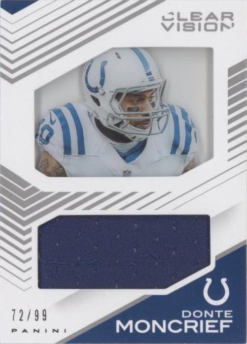 2015 Panini Clear Vision Donte Moncrief #CJ-DO