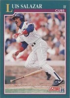 1991 Score - Luis Salazar #207