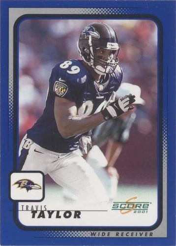 2001 Score Travis Taylor #18