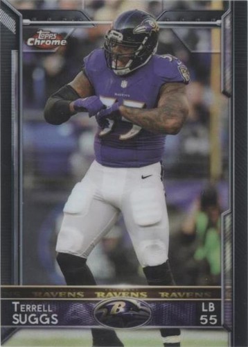 2015 Topps Chrome Terrell Suggs #31