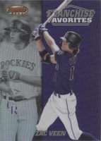 2020 Bowman's Best - Zac Veen #FFA-ZV