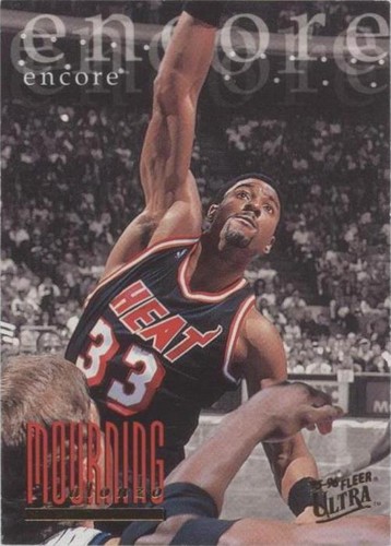 1995-96 Fleer Ultra - Alonzo Mourning #326