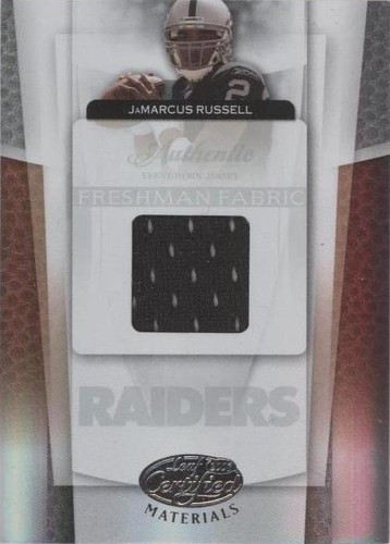 2007 Leaf Certified Materials JaMarcus Russell #215