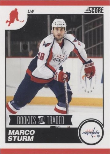 2010-11 Score Rookies & Traded - Marco Sturm #583