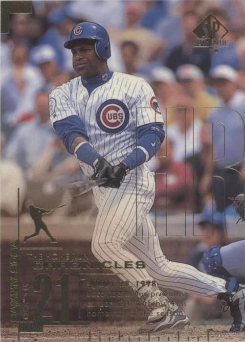 1999 SP Authentic - Sammy Sosa #HR51