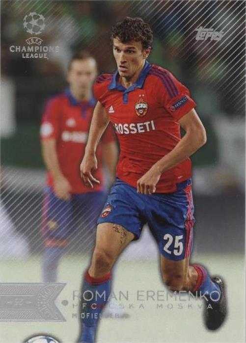 2015-16 Topps UCL Showcase Roman Eremenko #45