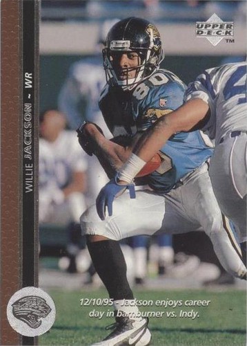 1996 Upper Deck Willie Jackson #255