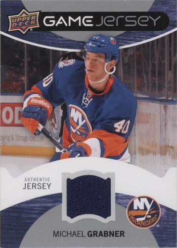 2012-13 Upper Deck - Michael Grabner #GJ-GB