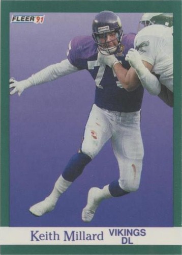 1991 Fleer Keith Millard #287