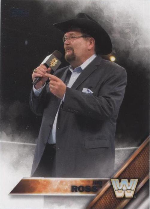 2016 Topps WWE - Jim Ross #68