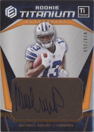 2018 Panini Elements Michael Gallup #RTA-24