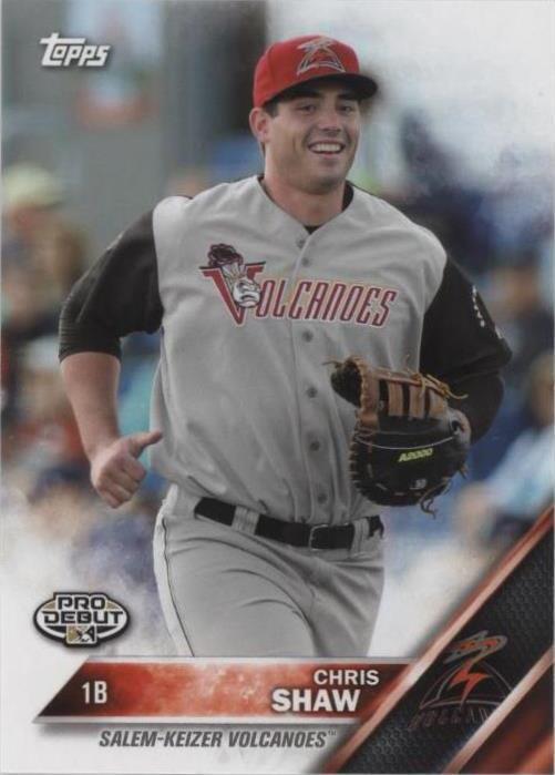 2016 Topps Pro Debut - Chris Shaw #70