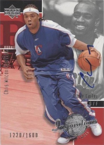 2002-03 Upper Deck Inspirations - Chris Wilcox/Vince Carter #149
