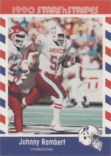 1990 Fleer Stars 'n Stripes Johnny Rembert #15