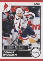 2010-11 Score Rookies & Traded - Dennis Wideman #580