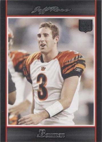 2007 Bowman Jeff Rowe #123