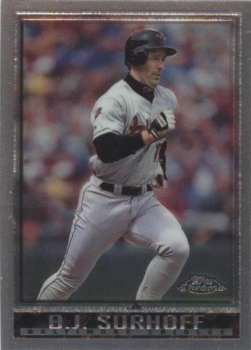 1998 Topps Chrome - B.J. Surhoff #86