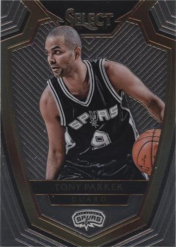 2014-15 Panini Select TONY PARKER #137 Silver Prizms San