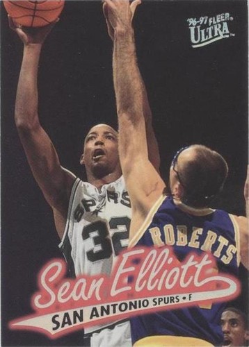 1996-97 Fleer Ultra - Sean Elliott #99