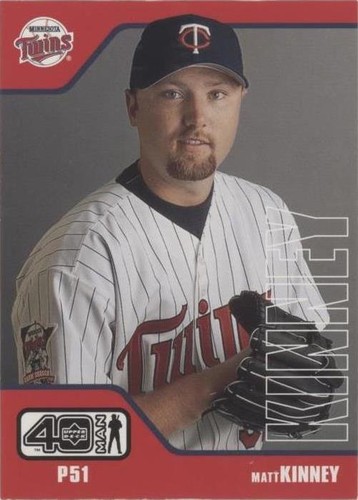 2002 Upper Deck 40 Man - Matt Kinney #371