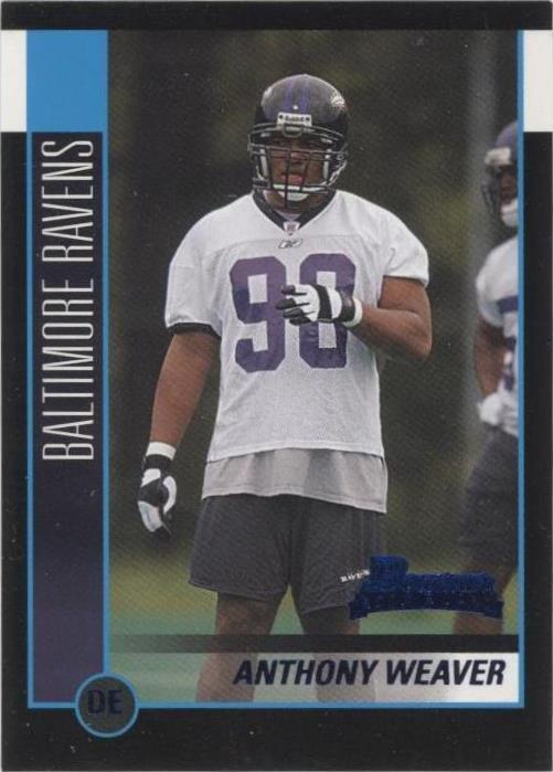 2002 Bowman Anthony Weaver #132