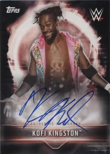 2019 Topps WWE Road to Wrestlemania - Kofi Kingston #A-KK