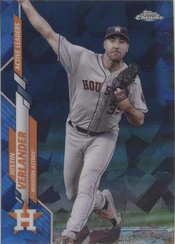 2020 Topps Chrome Update Series Sapphire Edition - Justin Verlander #U-240