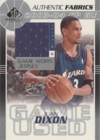 2003-04 SP Game Used - Juan Dixon #JD-J
