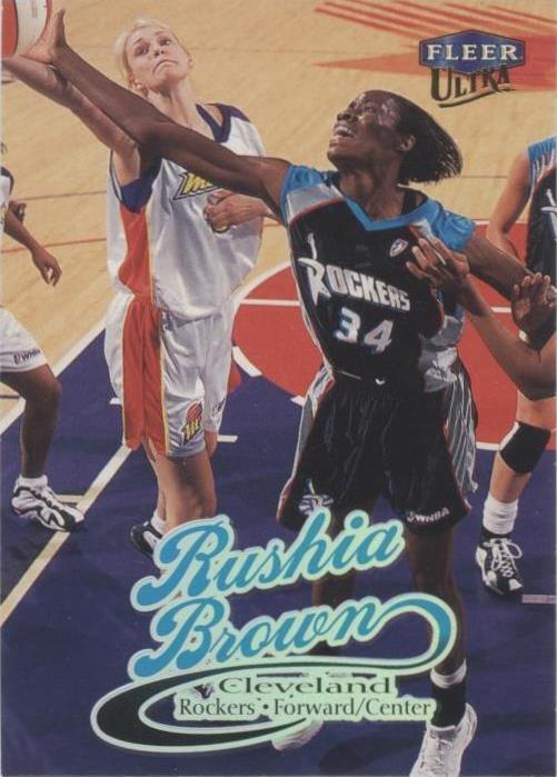 1999 Fleer Ultra WNBA - Rushia Brown #55