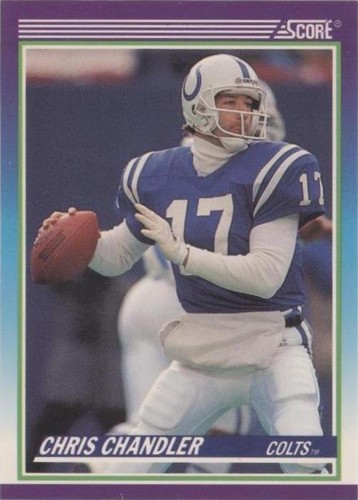 1990 Score Chris Chandler #490