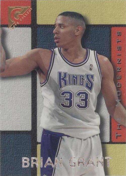 1995-96 Topps Gallery - Brian Grant #28
