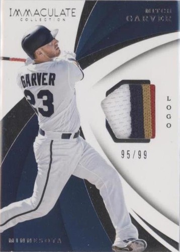 2018 Panini Immaculate Collection - Mitch Garver #IS-MG