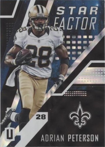 2017 Panini Unparalleled Adrian Peterson #SF-AP