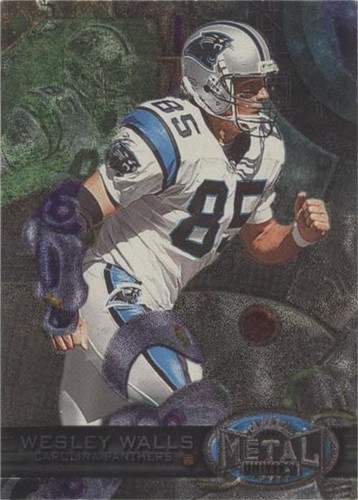 1997 Skybox Metal Universe Wesley Walls #16