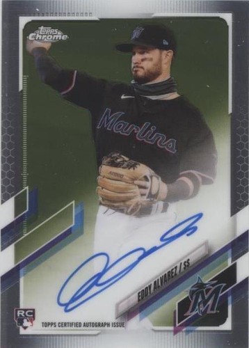 2021 Topps Chrome - Eddy Alvarez #RA-EA