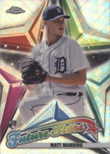 2022 Topps Chrome Logofractor Edition - Matt Manning #FS-18
