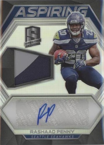 2018 Panini Spectra Rashaad Penny #APA-RP