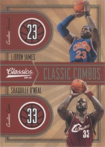 2009-10 Panini Classics - Shaquille O'Neal/LeBron James #2