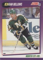 1991-92 Score American - Brian Bellows #160