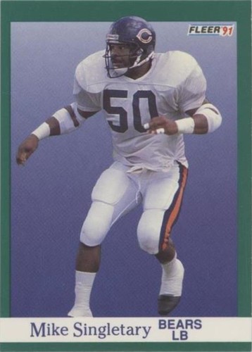 1991 Fleer Mike Singletary #225