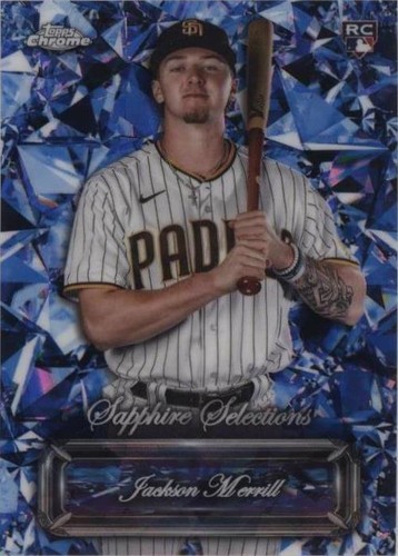 2024 Topps Chrome Update Series Sapphire Edition - Jackson Merrill #SS-22