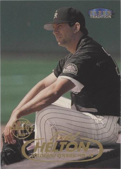 1998 Fleer Tradition - Todd Helton #190