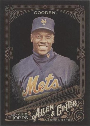 2018 Topps Allen & Ginter's X - Dwight Gooden #346